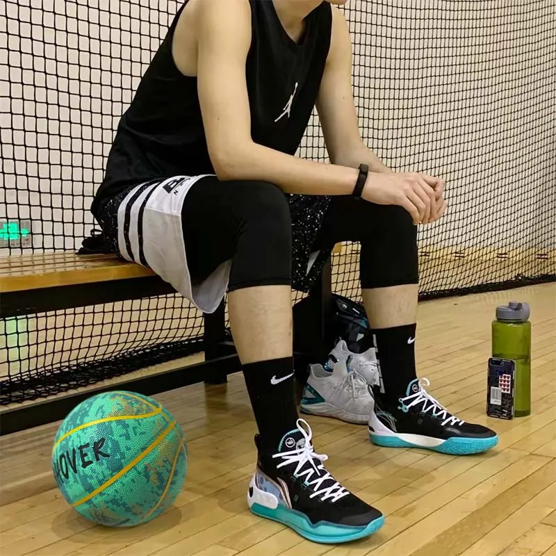 PUSHOVER PU Size 7 Basketball Size 7 Ball Training Unisex-21
