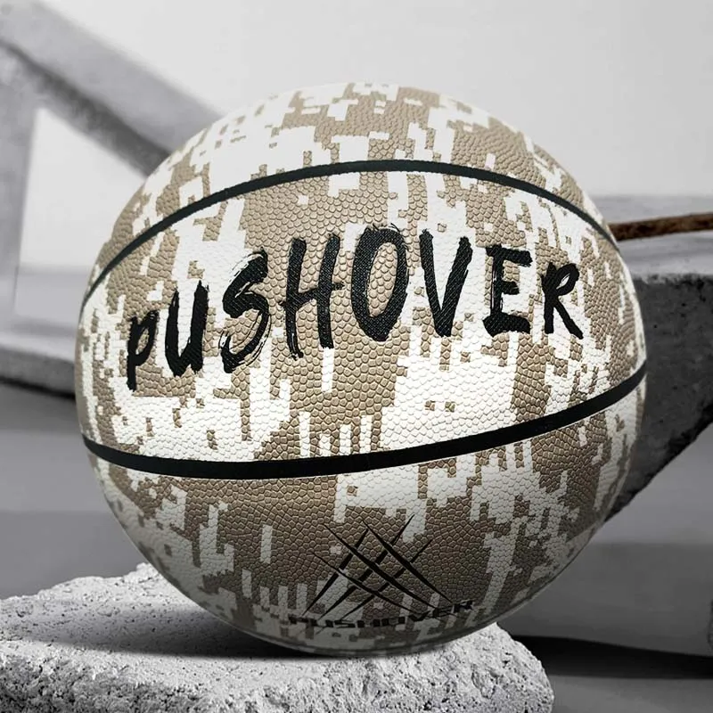 PUSHOVER PU Size 7 Basketball Size 7 Ball Training Unisex-39