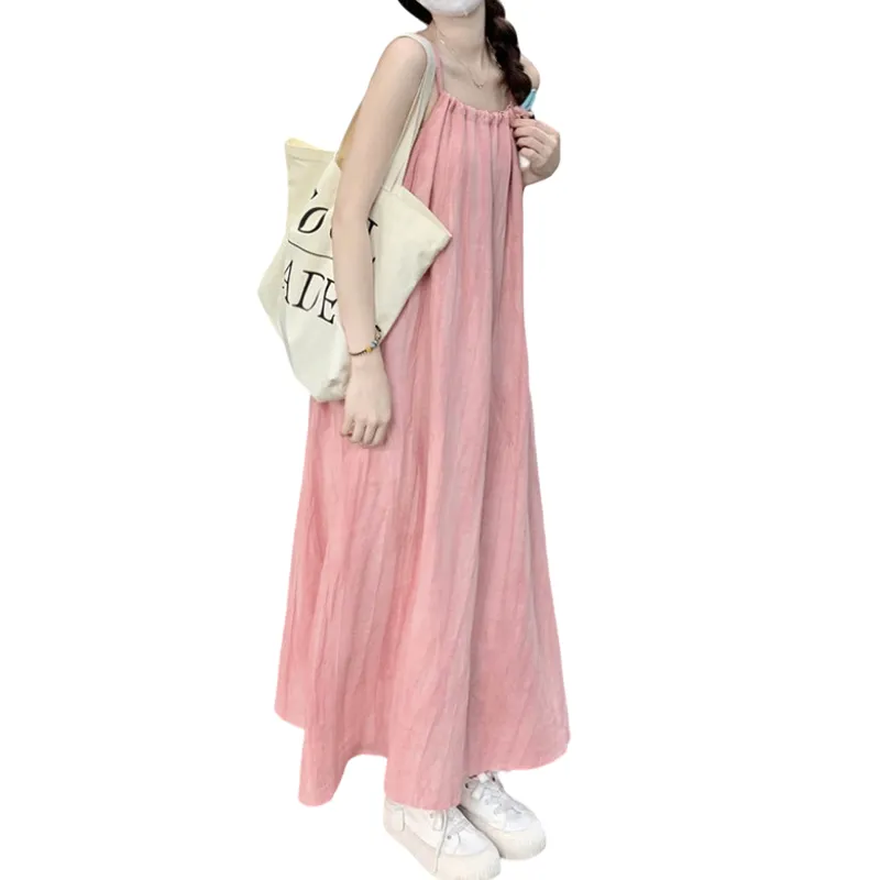 ROBINHOOD Slip Dress Women's Pink-2