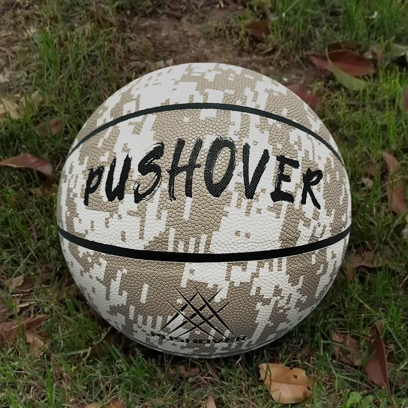 PUSHOVER PU Size 7 Basketball Size 7 Ball Training Unisex-40