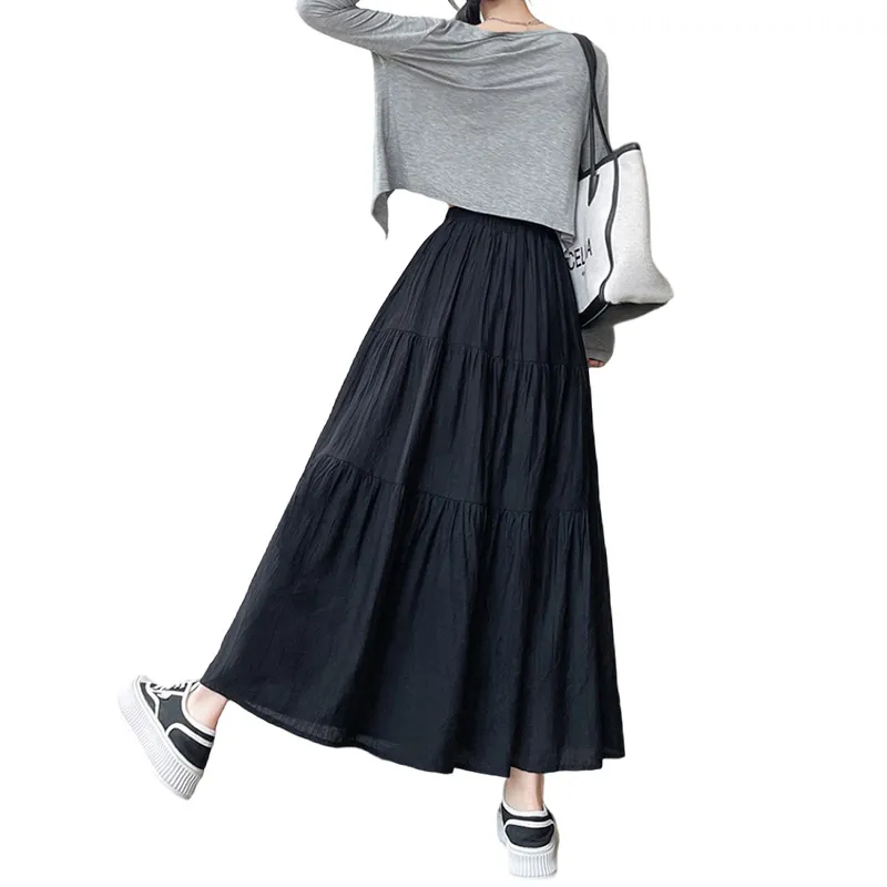ROBINHOOD Casual Long Skirt Women's-9