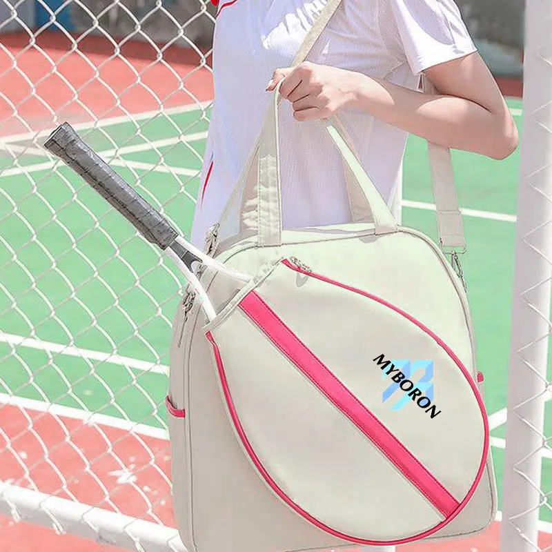 MYBORON Badminton Net Ball Ping Pong Paddle Bag Shoulder Bag-14