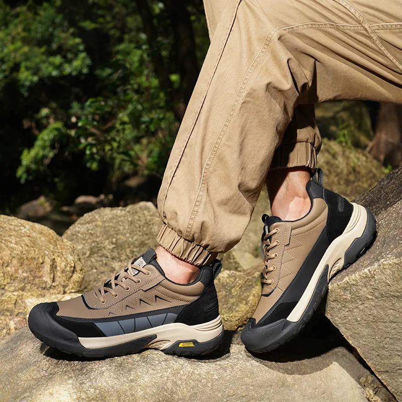 LAORENTOU Cushioning Slip Resistant Waterproof Low Top Outdoor Shoes Men's-6