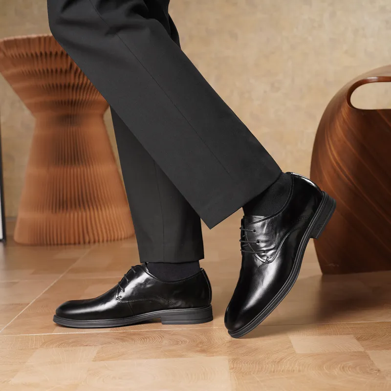 LAORENTOU Dress Shoes Men's Black-3
