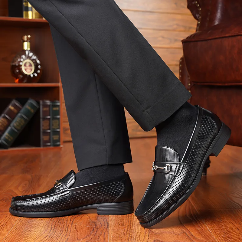 LAORENTOU Loafers Men Brown/Black-15