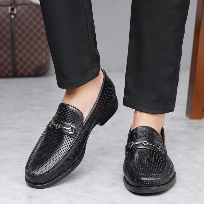 LAORENTOU Loafers Men Brown/Black-20