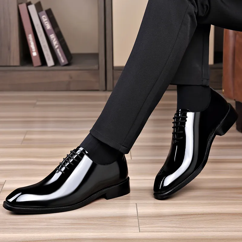LAORENTOU Dress Shoes Men's Black-5