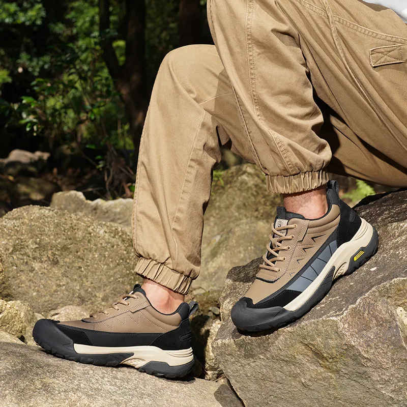 LAORENTOU Cushioning Slip Resistant Waterproof Low Top Outdoor Shoes Men's-5