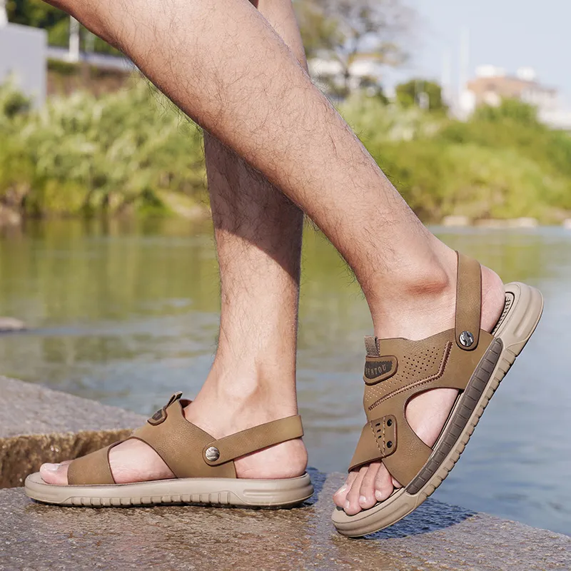 LAORENTOU Beach Sandals Men-9