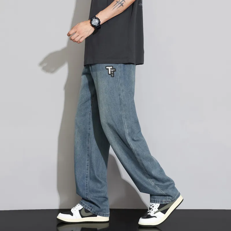 TREK&TRAVEL Jeans Unisex Blue-5