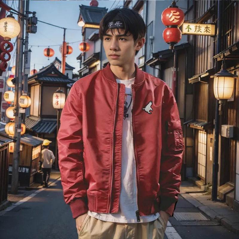 TREK&TRAVEL Baseball Jacket Men's-24