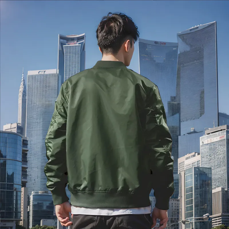 TREK&TRAVEL Baseball Jacket Men's-15