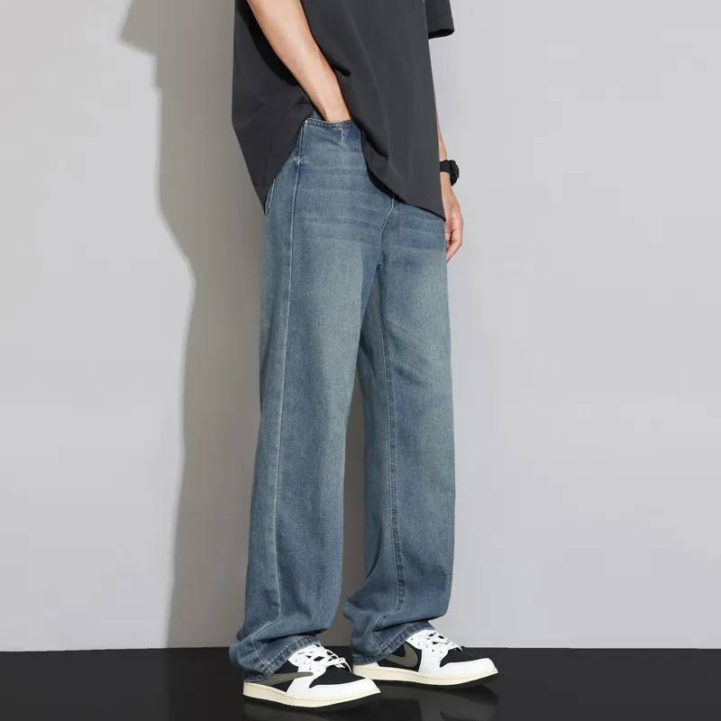 TREK&TRAVEL Jeans Unisex Blue-3