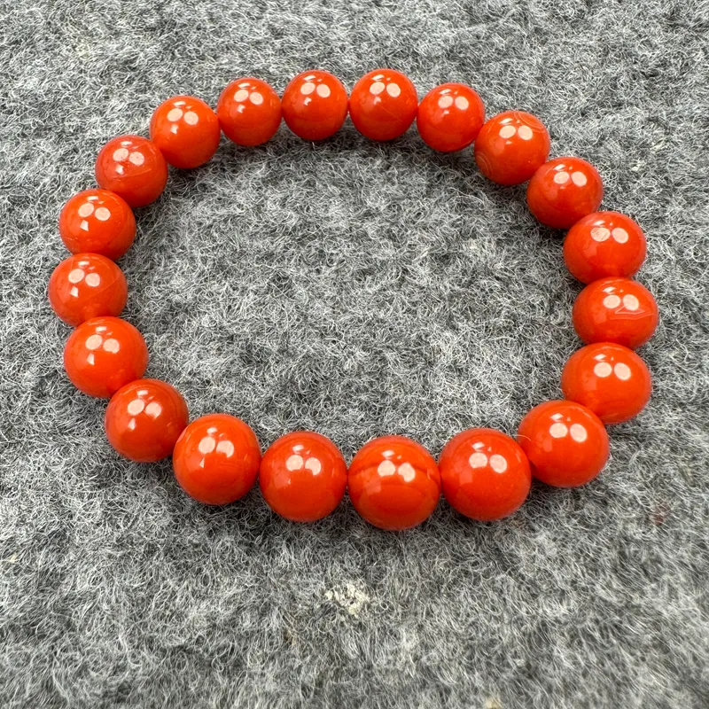 Meter Southern Red Agate Fine Jade Bracelets Unisex-3