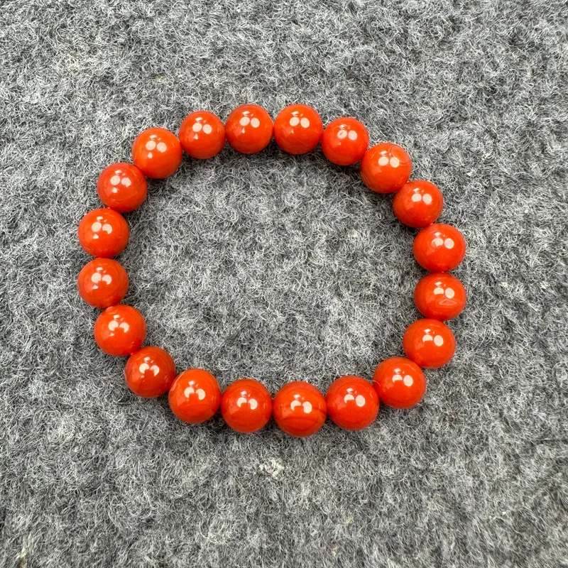 Meter Southern Red Agate Fine Jade Bracelets Unisex-4