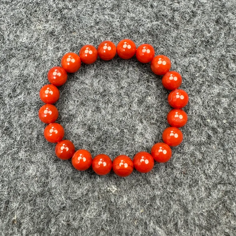 Meter Southern Red Agate Fine Jade Bracelets Unisex-1