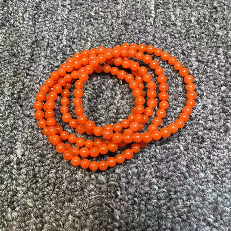 Meter South Red Agate Fine Jade Bracelets Unisex-2