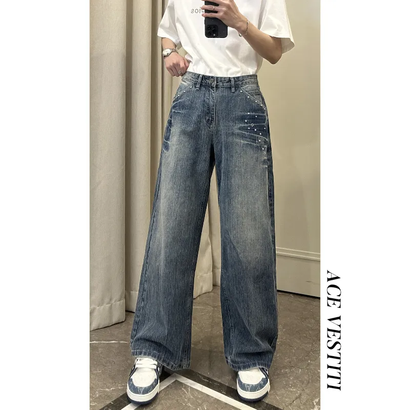 ACE VESTITI Jeans Unisex Blue-2