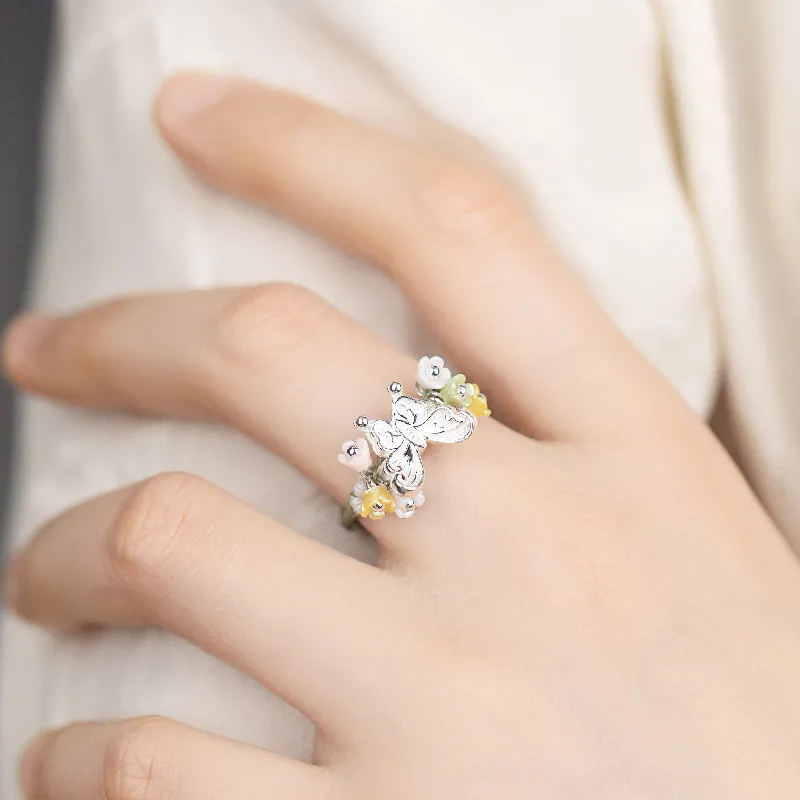 R Z Y S925 Silver Rings Women's-4