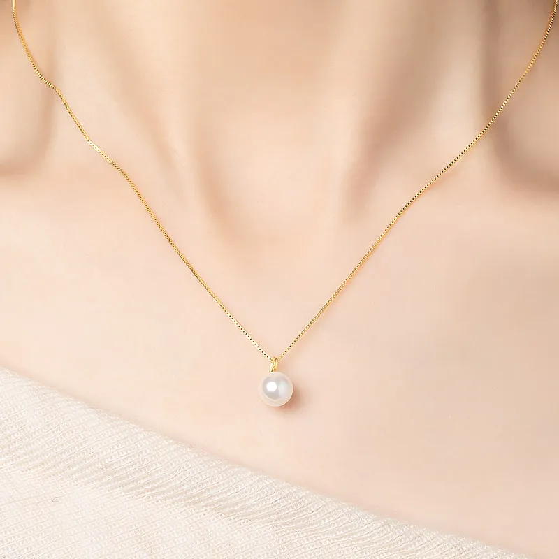 R Z Y S925 Silver Necklaces Women's-4