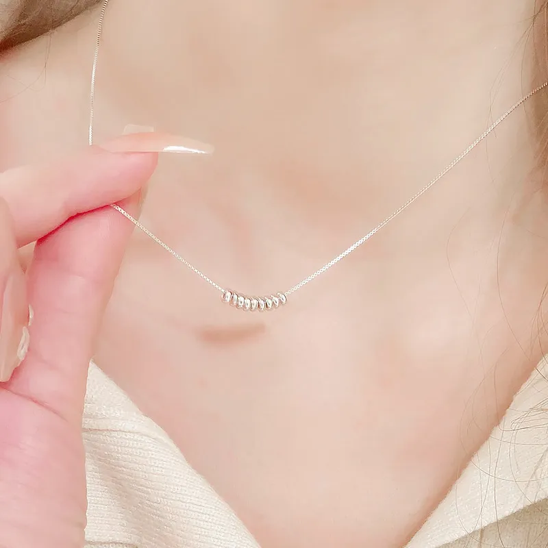 R-Z-Y S925 Silver Necklaces Women's-2
