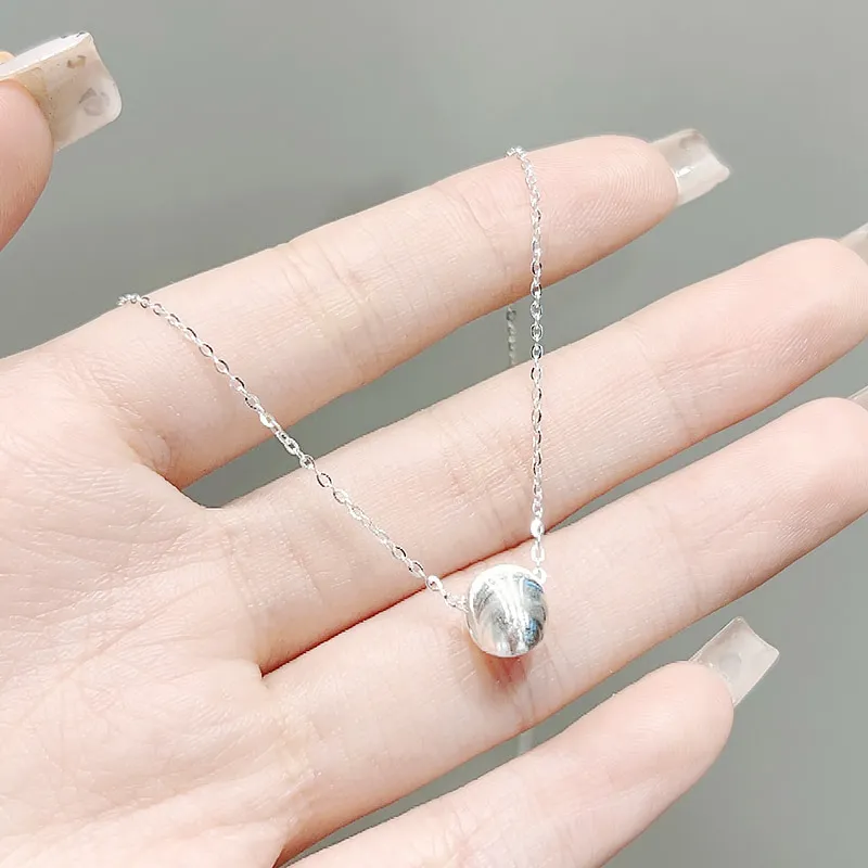 R-Z-Y S925 Silver Necklaces Women's-3