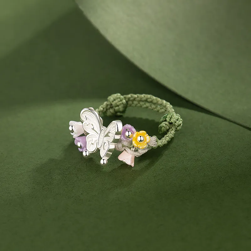 R Z Y S925 Silver Rings Women's-2
