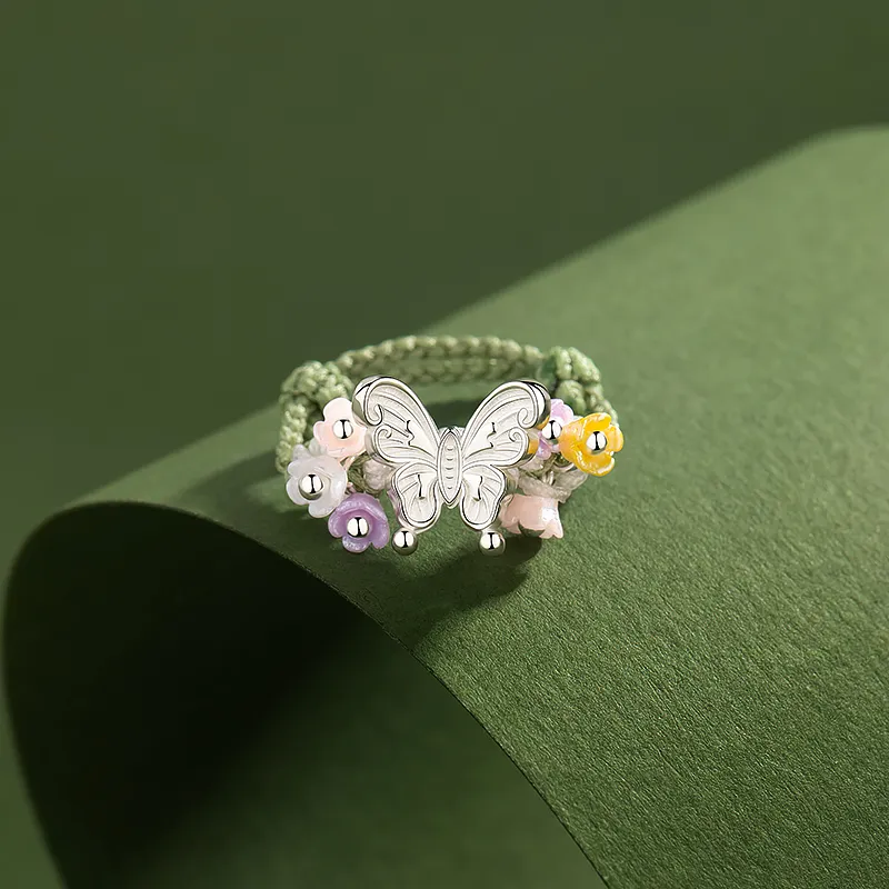 R Z Y S925 Silver Rings Women's-3