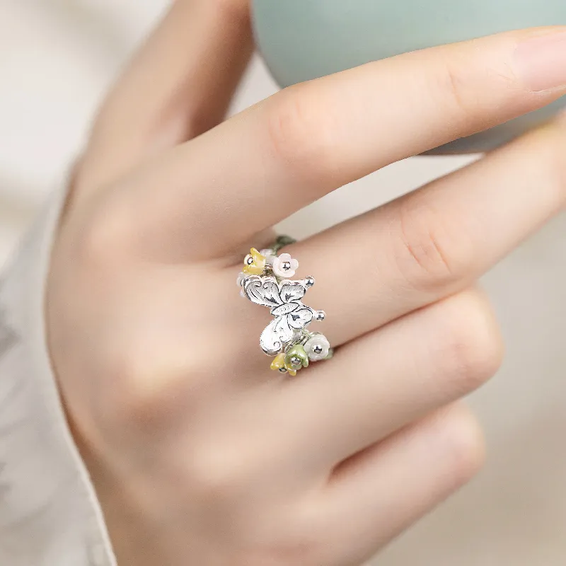 R Z Y S925 Silver Rings Women's-5