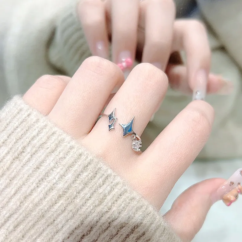R Z Y S925 Silver Rings Women's-2