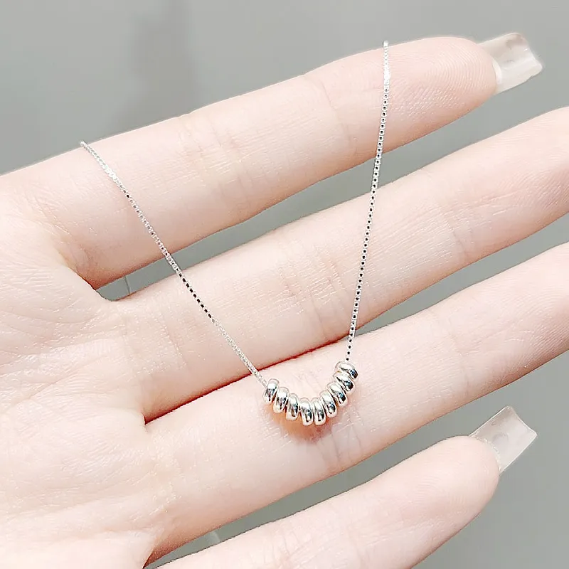 R-Z-Y S925 Silver Necklaces Women's-3