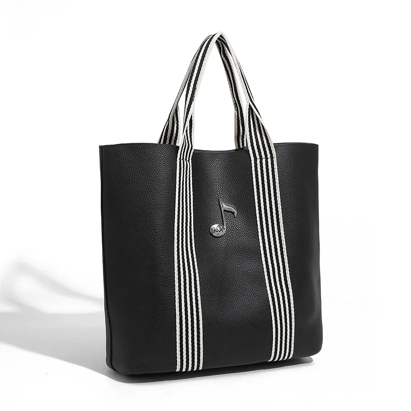 KKA PU Handbag Regular Women's Brown/Black/White-7