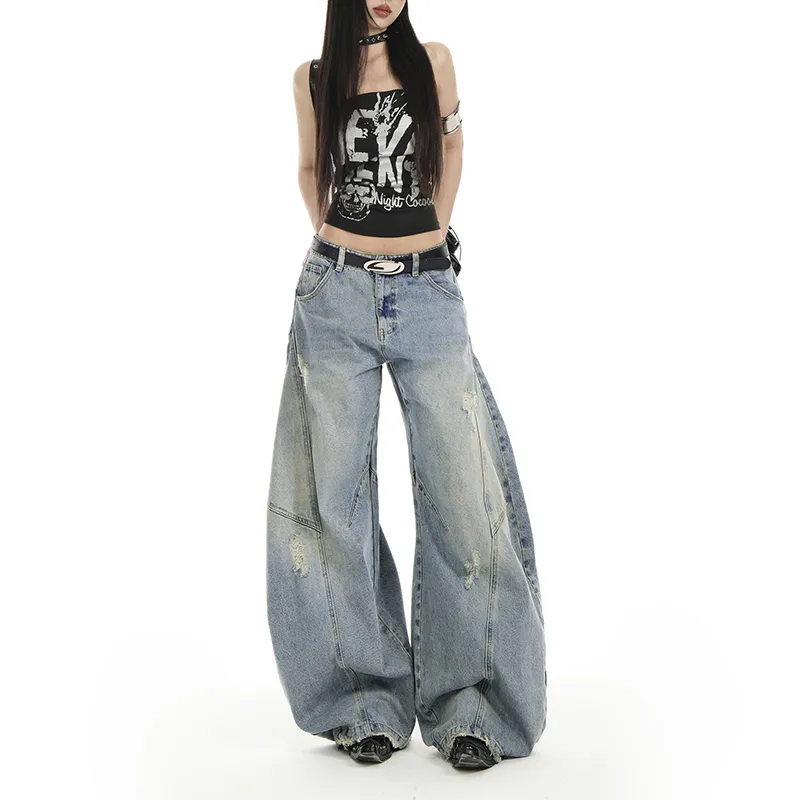 Kazakhstan Jeans Women's Light Blue-1
