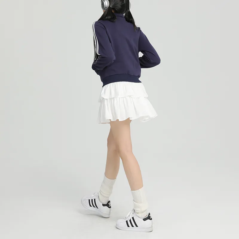 Kazakhstan Casual Short Skirts Women's Pure White-1
