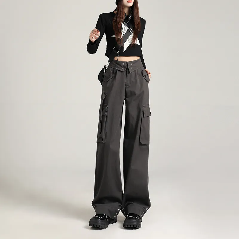 Kazakhstan Cargo Pants Women's-5