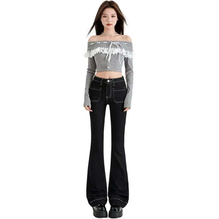 Kazakhstan Jeans Women's Denim Blue-17