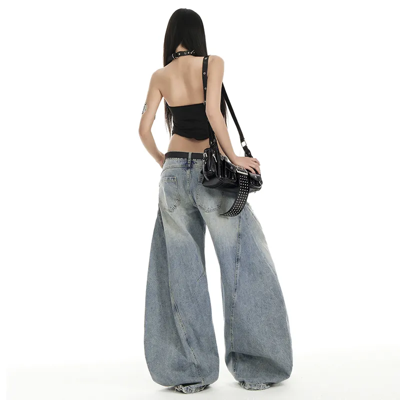 Kazakhstan Jeans Women's Light Blue-9