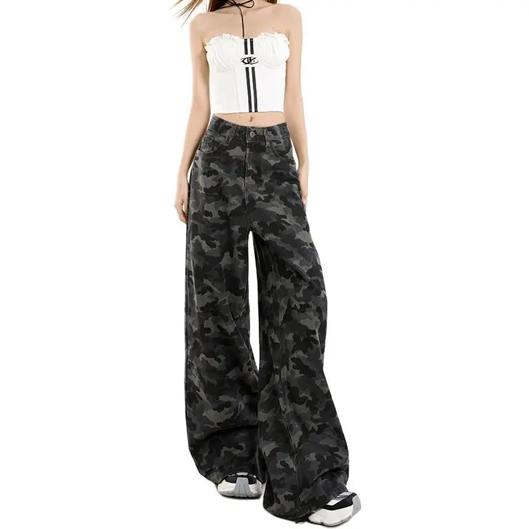 Kazakhstan Jeans Women's Camouflage-8