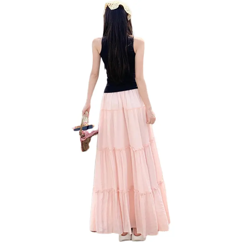 Kazakhstan Casual Long Skirt Women's-6