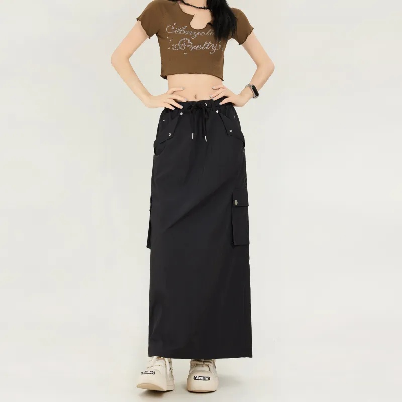 Kazakhstan Casual Long Skirts Women's-5