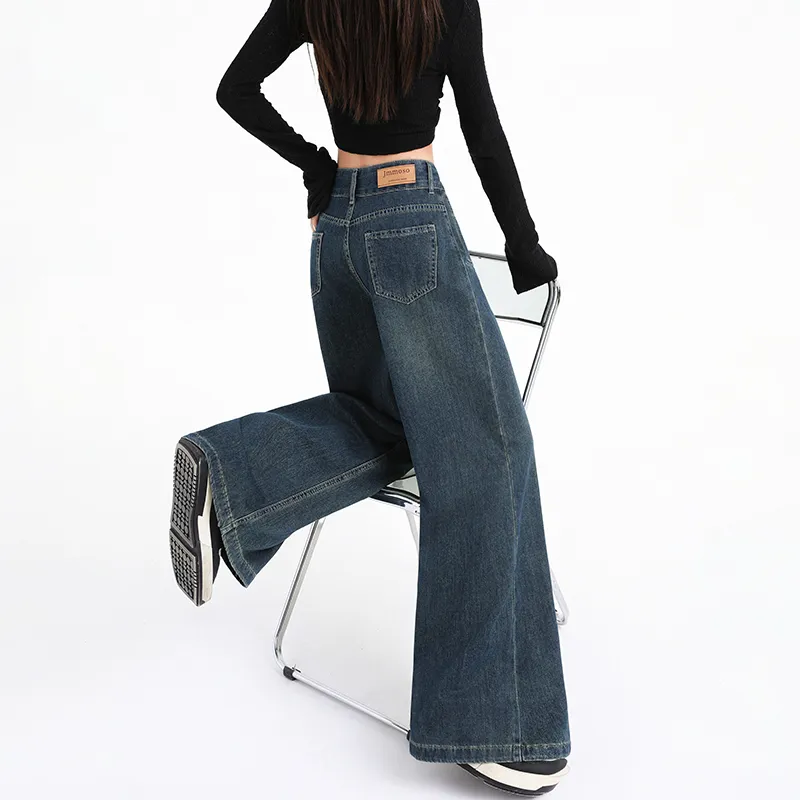 Kazakhstan Jeans Women's Dark Blue-20