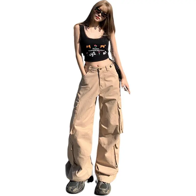 Kazakhstan Casual Pants Women's Khaki-10