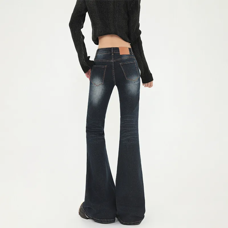 Vine Color Jeans Women's Dark Blue-6