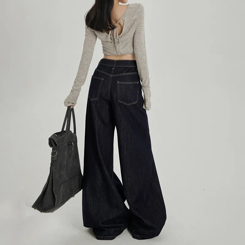 Kazakhstan Jeans Women's Dark Blue-46