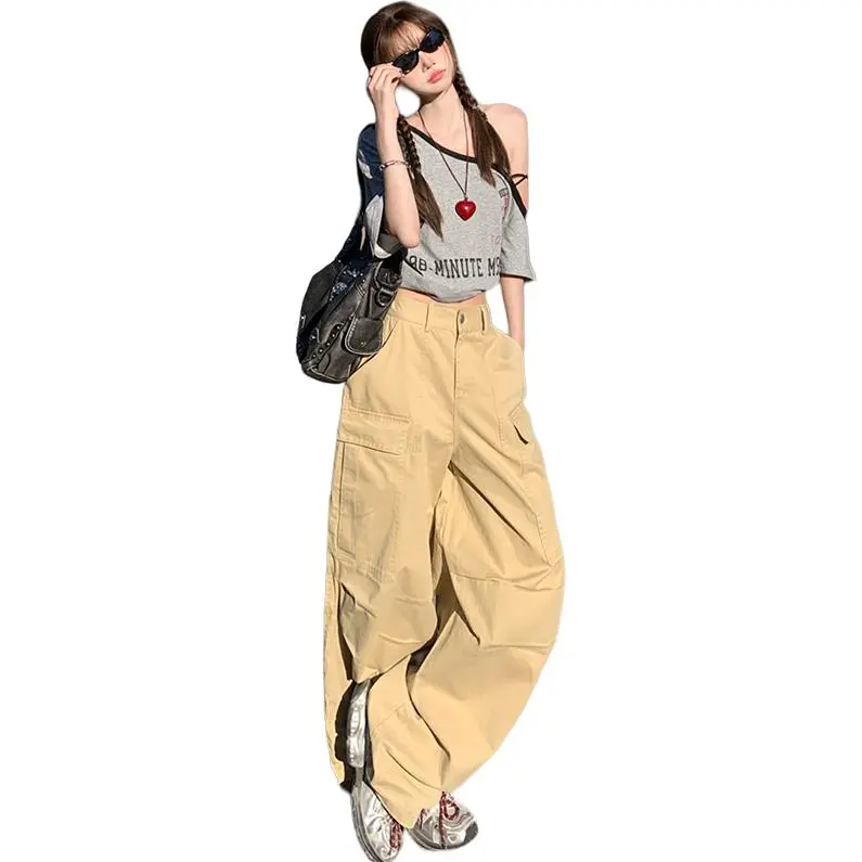 Kazakhstan Casual Pants Women's Khaki-11