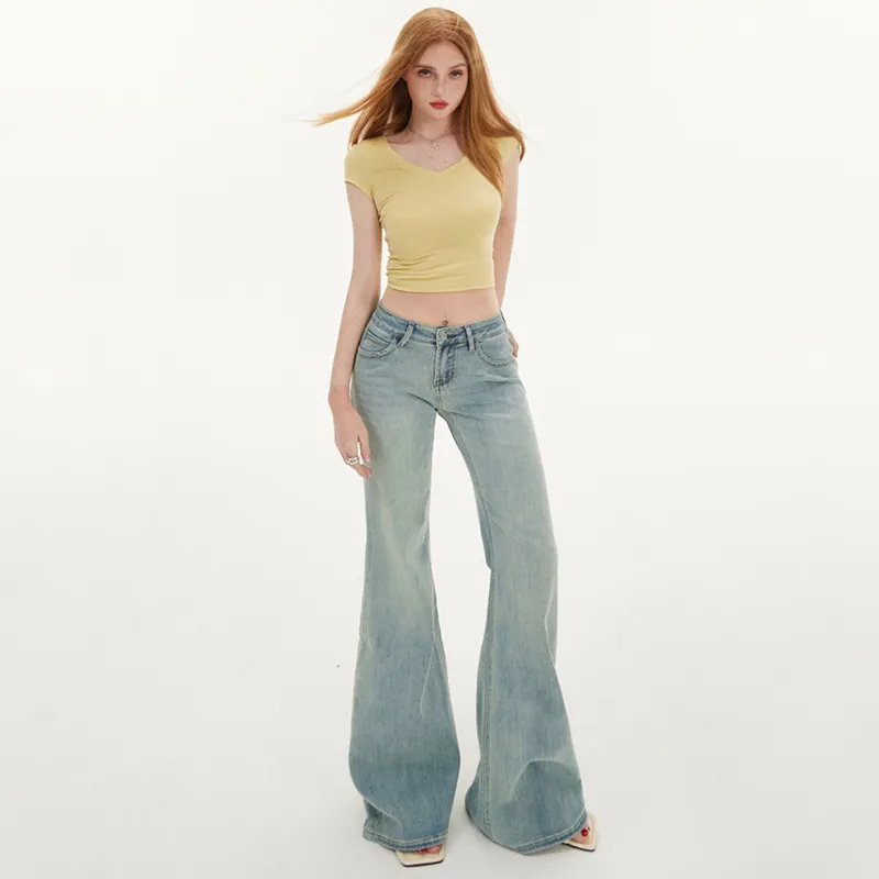 Kazakhstan Jeans Women's Light Blue-7