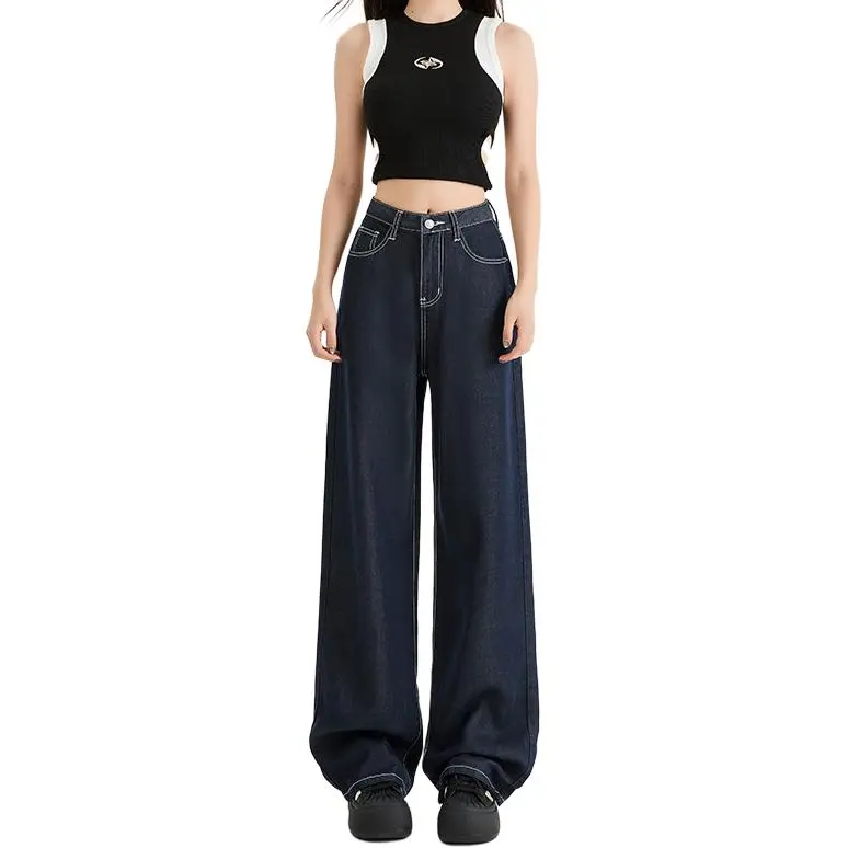Kazakhstan Jeans Women's Denim Blue-8