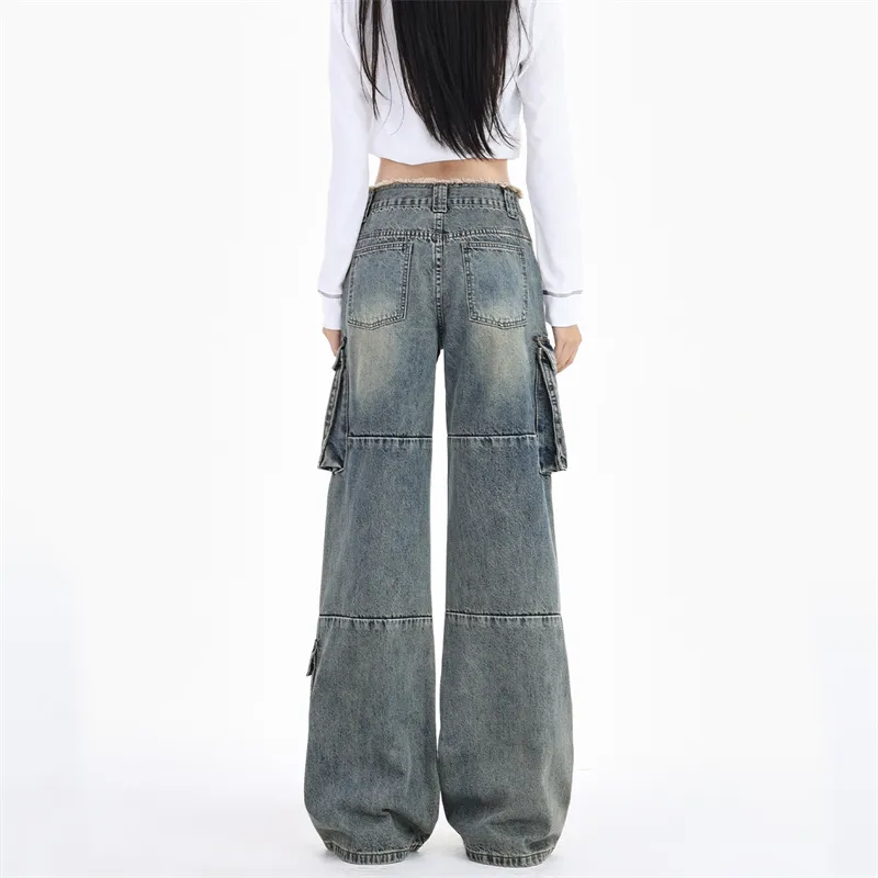 Kazakhstan Jeans Women's Vintage Blue-7