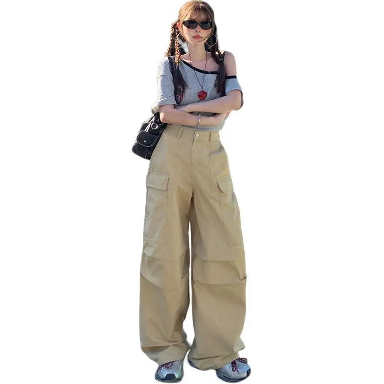 Kazakhstan Casual Pants Women's Khaki-13