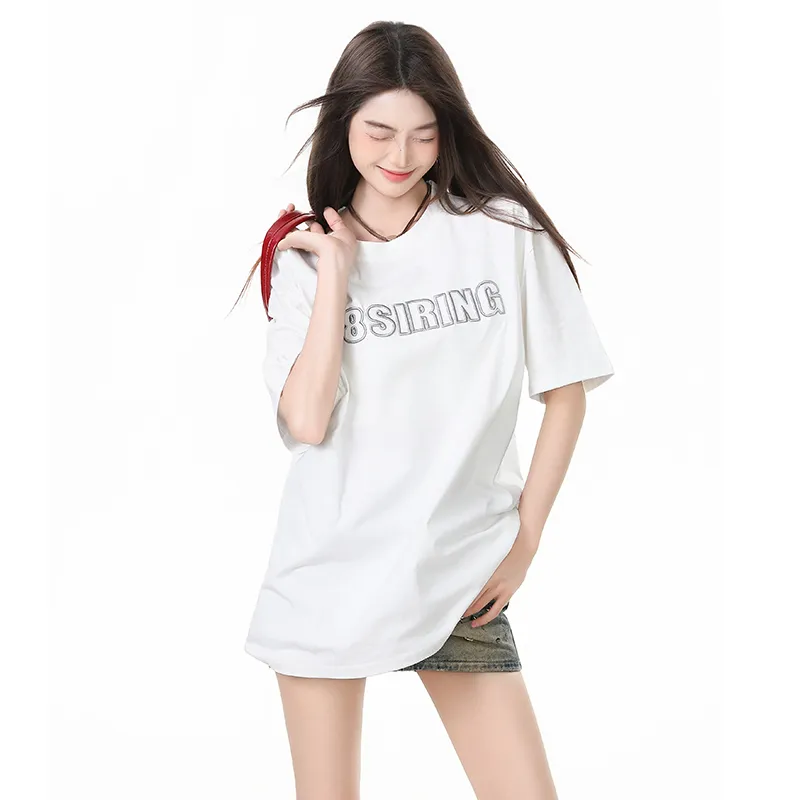 Kazakhstan T Shirts Women's White-3